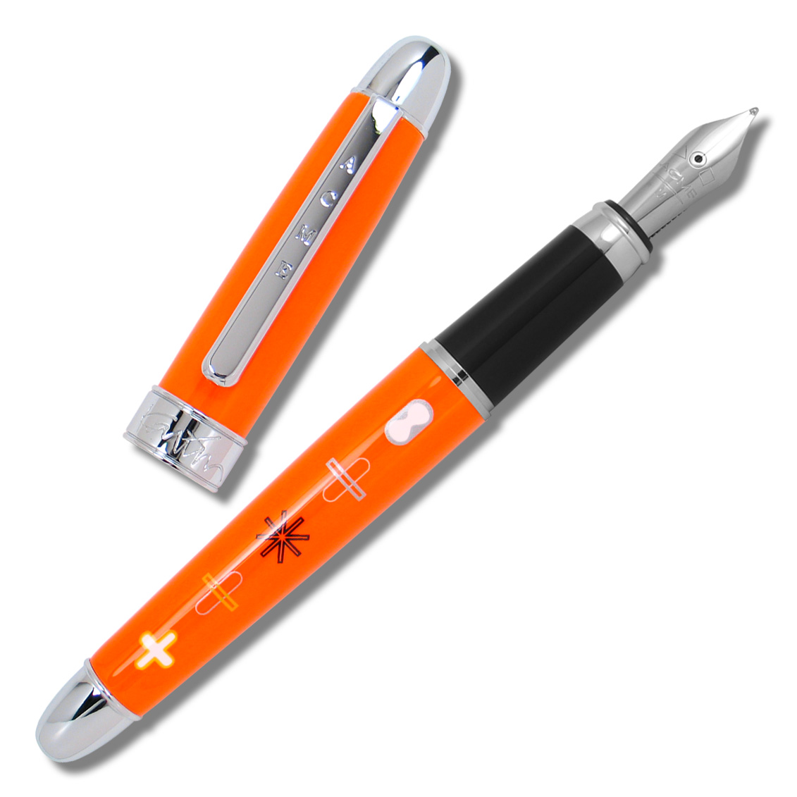 Shop ORANGE Standard Fountain Pen by Karim Rashid (PKR02F) on ACME Studio