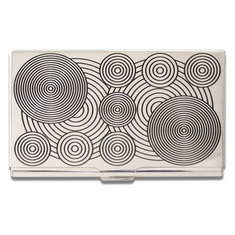 Verner Panton CIRCLES Etched Card Case card cases etched card cases