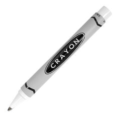 Adrian Olabuenaga CRAYON - WHITE Retractable Roller Ball ARCHIVED writing tools pens
