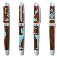 Bev Hogue DEER PRUDENCE Standard Roller Ball ARCHIVED writing tools pens