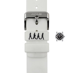  ACME Studio ABBEY ROAD WHITE STRAP refills/parts watch straps