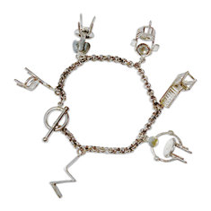  ACME Studio CHAIRMS Sterling Silver BRACELET CHAIN accessories chairms & bracelet