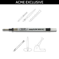  ACME Studio EASY FLOW P9000 ROLLER BALL REFILL BLACK w/ Parts