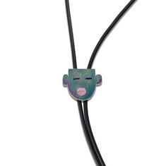 Carlos Almaraz MASK Bolo Tie jewelry hispanic artists for acme