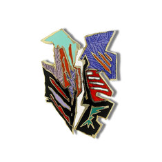 Charles Arnoldi UNTITLED Brooch jewelry artists for acme