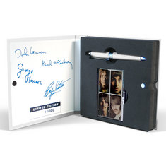 The Beatles WHITE ALBUM Pen & Card Case Set ARCHIVED writing tools pens
