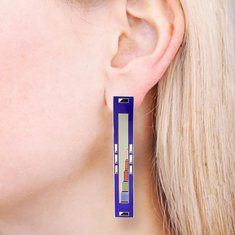 Martine Bedin EASTERN Earrings jewelry memphis designers for acme