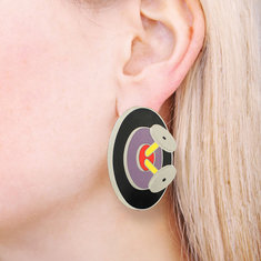 Martine Bedin ESSEX Earrings jewelry memphis designers for acme