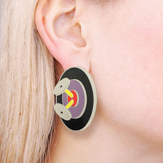 Martine Bedin ESSEX Earrings jewelry memphis designers for acme