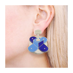 Martine Bedin INTREPID Earrings jewelry memphis designers for acme