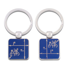 Constantin Boym BLUEPRINT Key Ring (2 different sides) accessories key rings