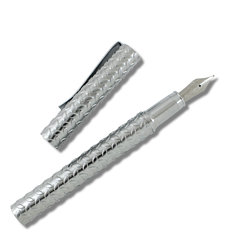 Constantin Boym DIAMOND PLATE Fountain Pen - Shiny Finish writing tools collezione materiali