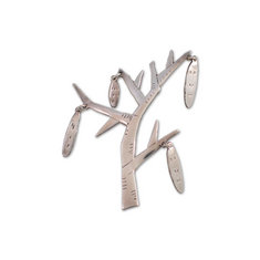 Andrea Branzi DNA Sterling Silver Brooch jewelry sterling silver - acme classics