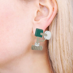 Beppe Caturegli GIO Earrings jewelry memphis designers for acme