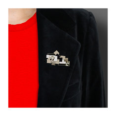 Beppe Caturegli MONOCROMA II Brooch jewelry memphis designers for acme