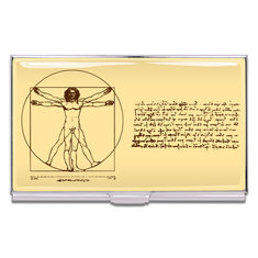 Leonardo Da Vinci SCIENCE Business Card Case card cases business card cases
