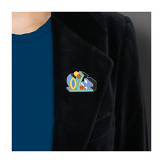 Michele De Lucchi MATH Brooch jewelry memphis designers for acme