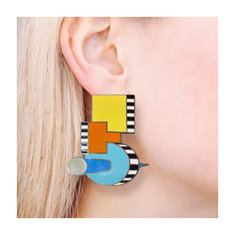 Michele De Lucchi PITAGORA Earrings ARCHIVED writing tools pens