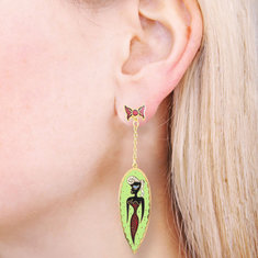 Georganne Deen IDEAL BEAUTY Earrings jewelry new pop series