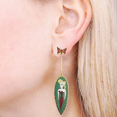 Georganne Deen NEO QUEEN Earrings jewelry new pop series