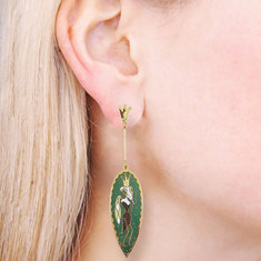 Georganne Deen NEO QUEEN Earrings jewelry new pop series