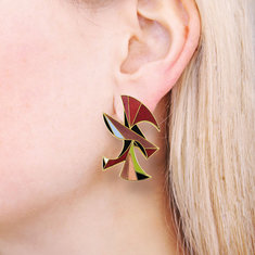Laddie John Dill UNTITLED Earrings jewelry artists for acme