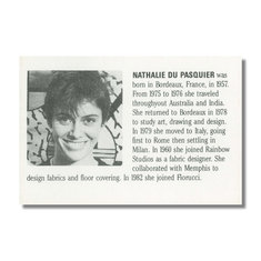 Nathalie Du Pasquier NINIB Earrings jewelry memphis designers for acme