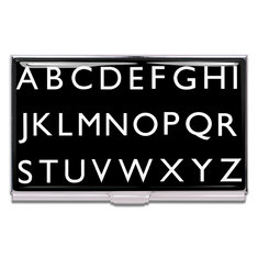 Rod Dyer ALPHABET Fountain Pen & Card Case Set writing tools pen & card case sets