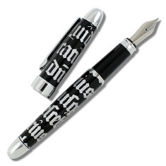 Rod Dyer GOTHIC SCRIPT SILVER - Signed Standard Fountain Pen site exclusives signed