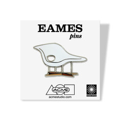 Charles & Ray Eames LA CHAISE Pin ARCHIVED writing tools pens