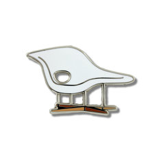 Charles & Ray Eames LA CHAISE Pin ARCHIVED writing tools pens