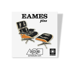 Charles & Ray Eames LOUNGE CHAIR Pin ARCHIVED writing tools pens