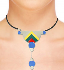 Milton Glaser UNTITLED Necklace jewelry graphic designers