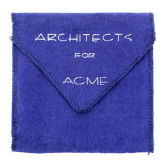 Johanna Grawunder RED X Brooch jewelry architects for acme