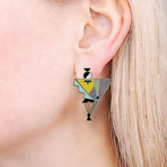 April Greiman WOMAN Earrings jewelry acme collection