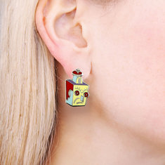 Steven Guarnaccia NUTS & BOLTS Earrings jewelry acme collection