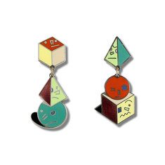 Steven Guarnaccia SOLIDS Earrings jewelry acme collection