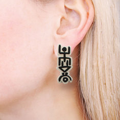 Mick Haggerty COUPLING Earrings jewelry acme collection