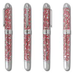 Keith Haring DOUBLES RED Etched Roller Ball site exclusives the vault