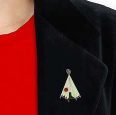 Gere Kavanaugh TEE PEE Brooch jewelry acme collection