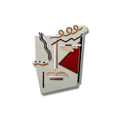 Lili Lakich ICON Brooch jewelry acme collection