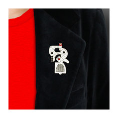 Richard Meier #03 Brooch jewelry architects for acme
