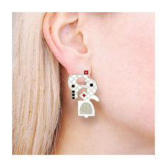Richard Meier #03 Earrings jewelry architects for acme