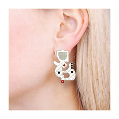 Richard Meier #03 Earrings jewelry architects for acme