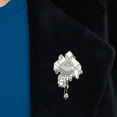 Richard Meier HIGH MUSEUM Brooch jewelry architects for acme
