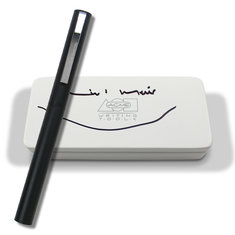 Richard Meier RM II - MATTE BLACK/CHROME SIGNED Prototype Roller Ball site exclusives signed