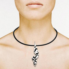 Alessandro Mendini FISH Necklace jewelry architects for acme
