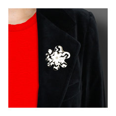 Alessandro Mendini FLOWER Brooch jewelry architects for acme