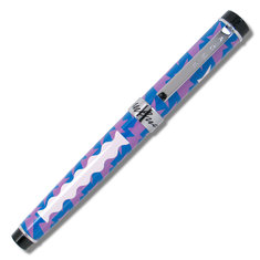 Alessandro Mendini OLLOS PURPLE Color Test Fountain Pen site exclusives the vault