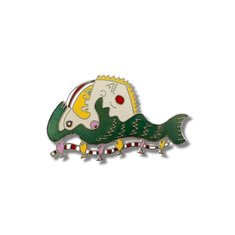 Andre Miripolsky GOTTA SWIM Brooch jewelry acme collection